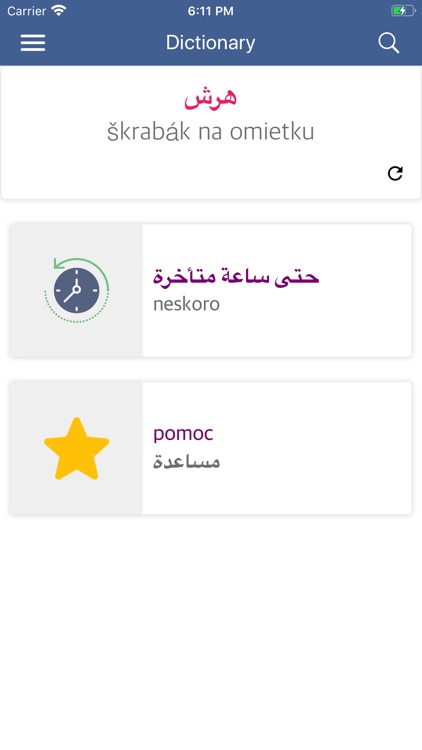 Arabic Slovak Dictionary screenshot-7