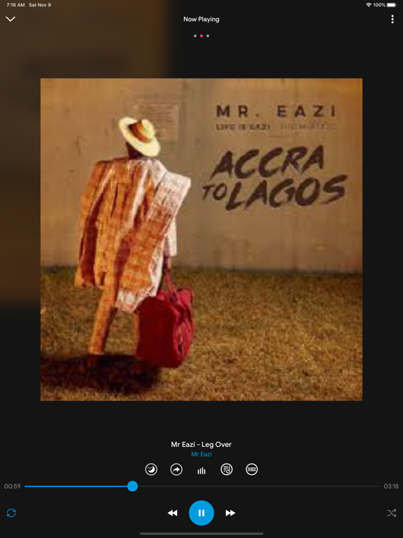 iLand Music iPad screenshot 7 - Music app