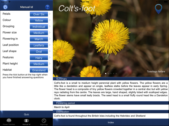 Screenshot #6 pour Wild Flower Id British Isles