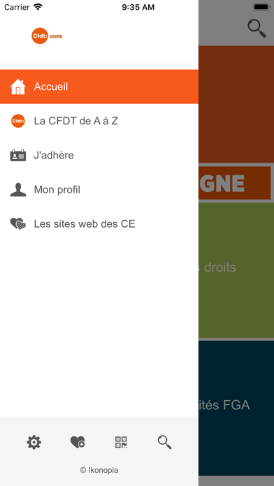 Screenshot #2 pour CFDT SAEME