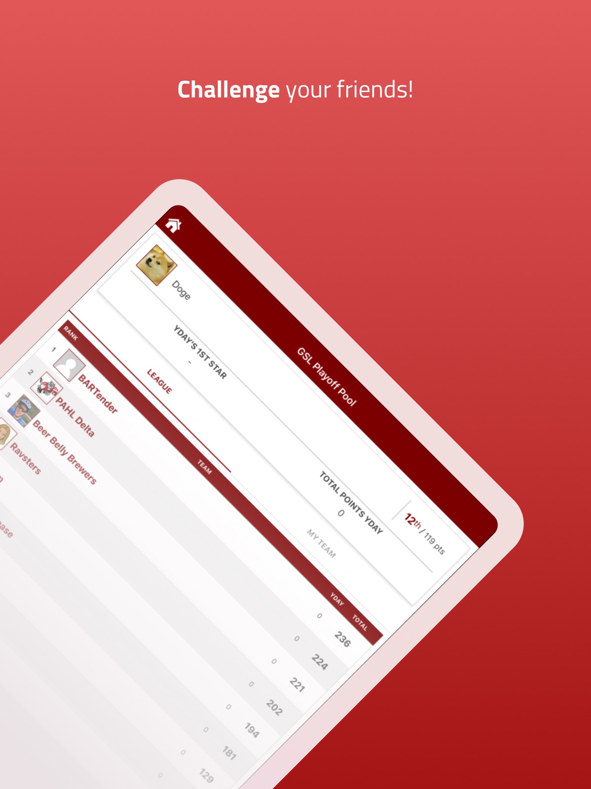 Officepools - Sports Pools ipad screenshot 1