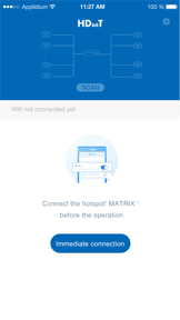 Matrix controller screenshot