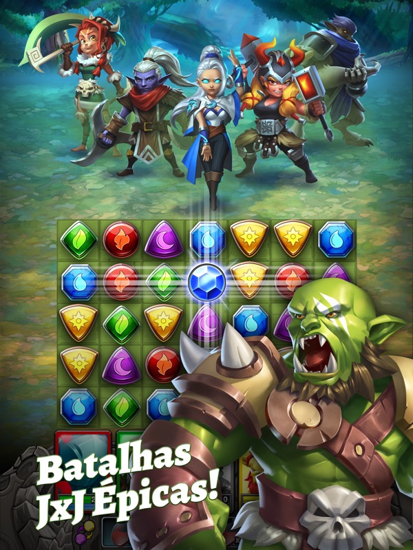 Legends & Dragons: Puzzle RPG screenshot 8