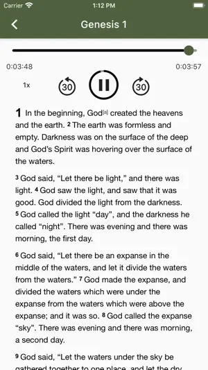 Audio Bible: God's Word Spoken screenshot 2