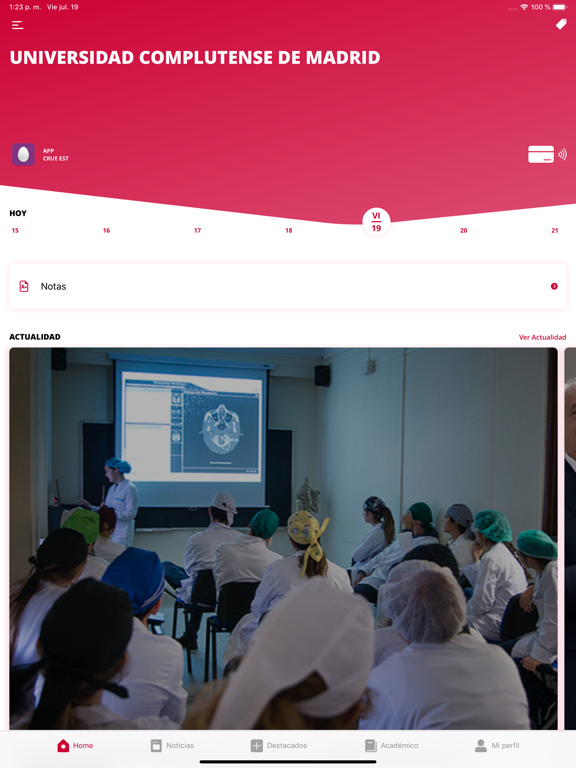 UCM - La Complutense iPad screenshot 2 - Education app