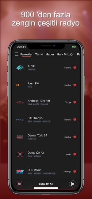 Radyo Türk Live - Radyo dinle App Store'da