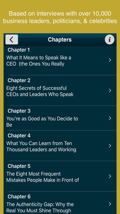 Speak Like a CEO (McGraw Hill) Screenshot