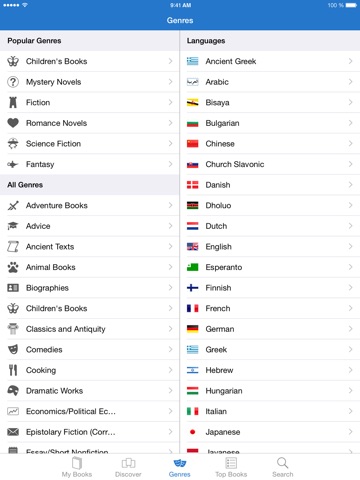 Loyal Books iPad screenshot 5