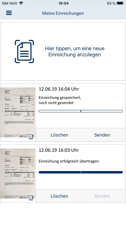 NÜRNBERGER EasyScan screenshot-3