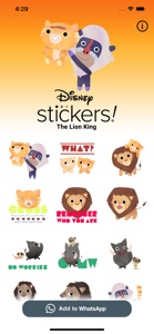 The Lion King Stickers screenshot #5 for iPhone