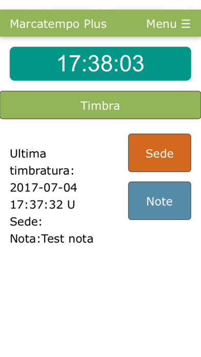 Marcatempo Plus Screenshot