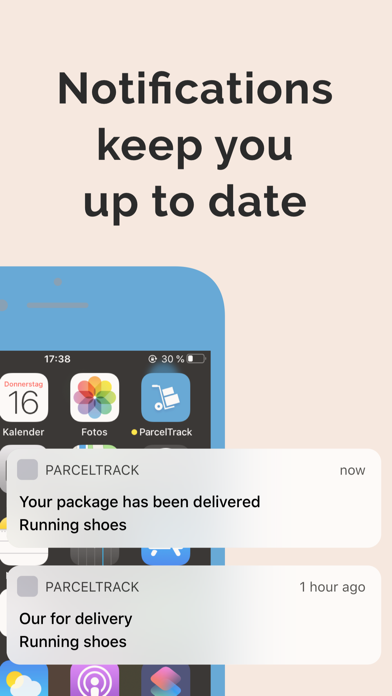 ParcelTrack - Package Tracker Screenshot