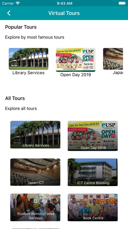 USP Campus Map & Tours