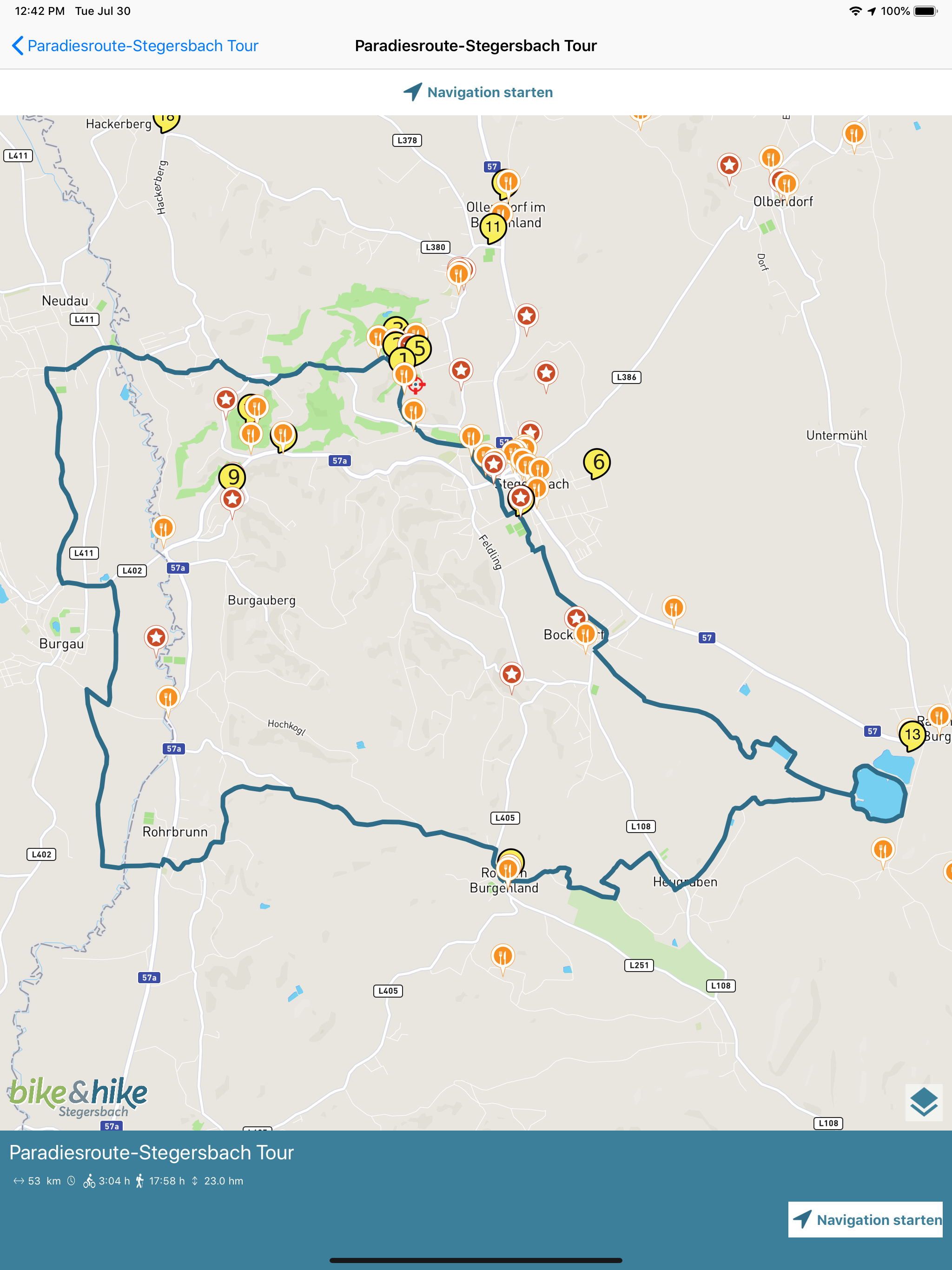 bike&hike screenshot 12
