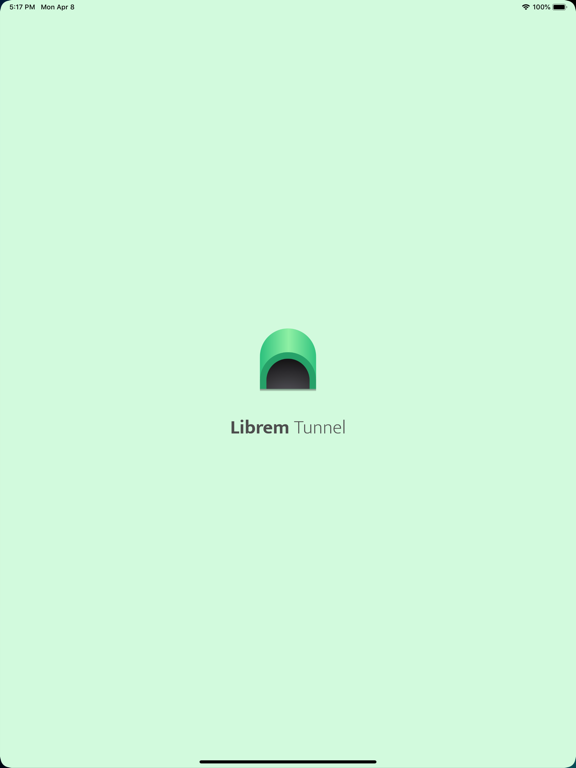 Librem Tunnel iPad screenshot 1 - Utilities app