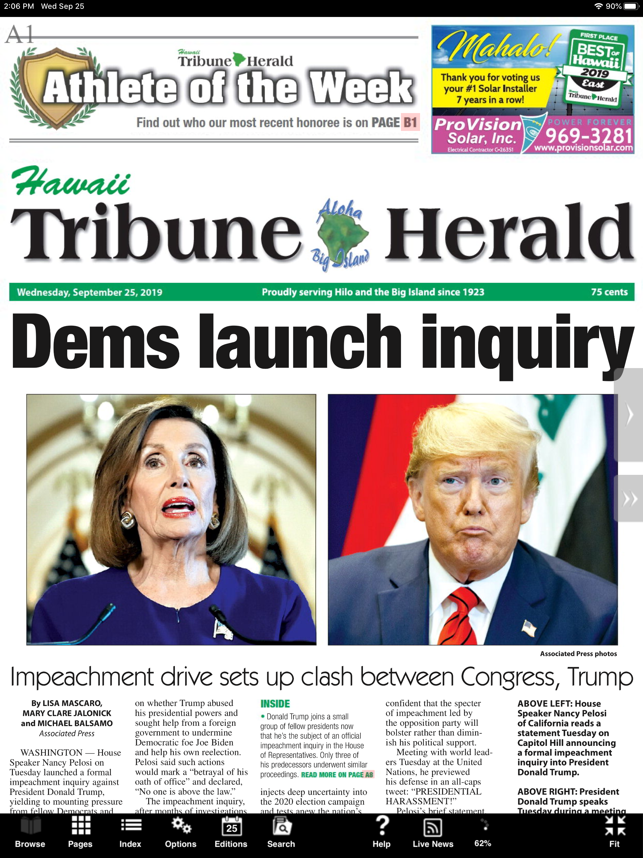Hawaii Tribune Herald