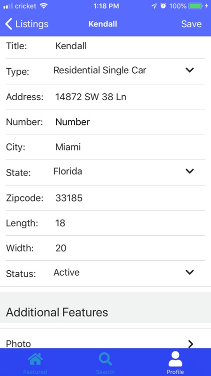 Parking Lot Rental by Owner