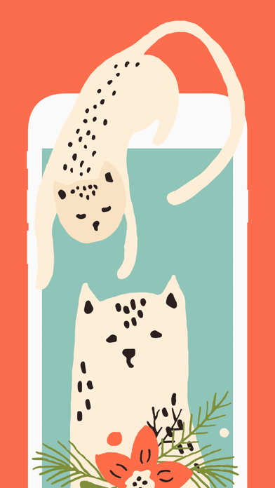 Screenshot #1 pour Cute Christmas Kittens