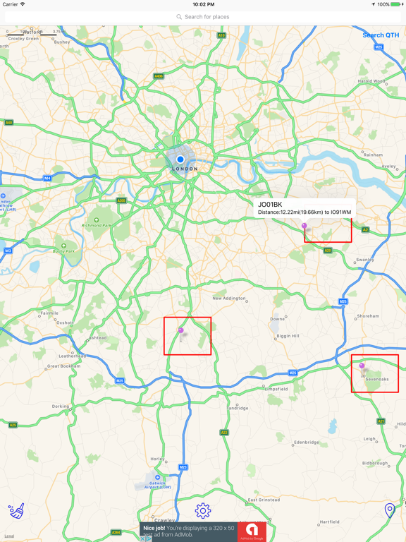 Screenshot #5 pour QTH-Locator Lite