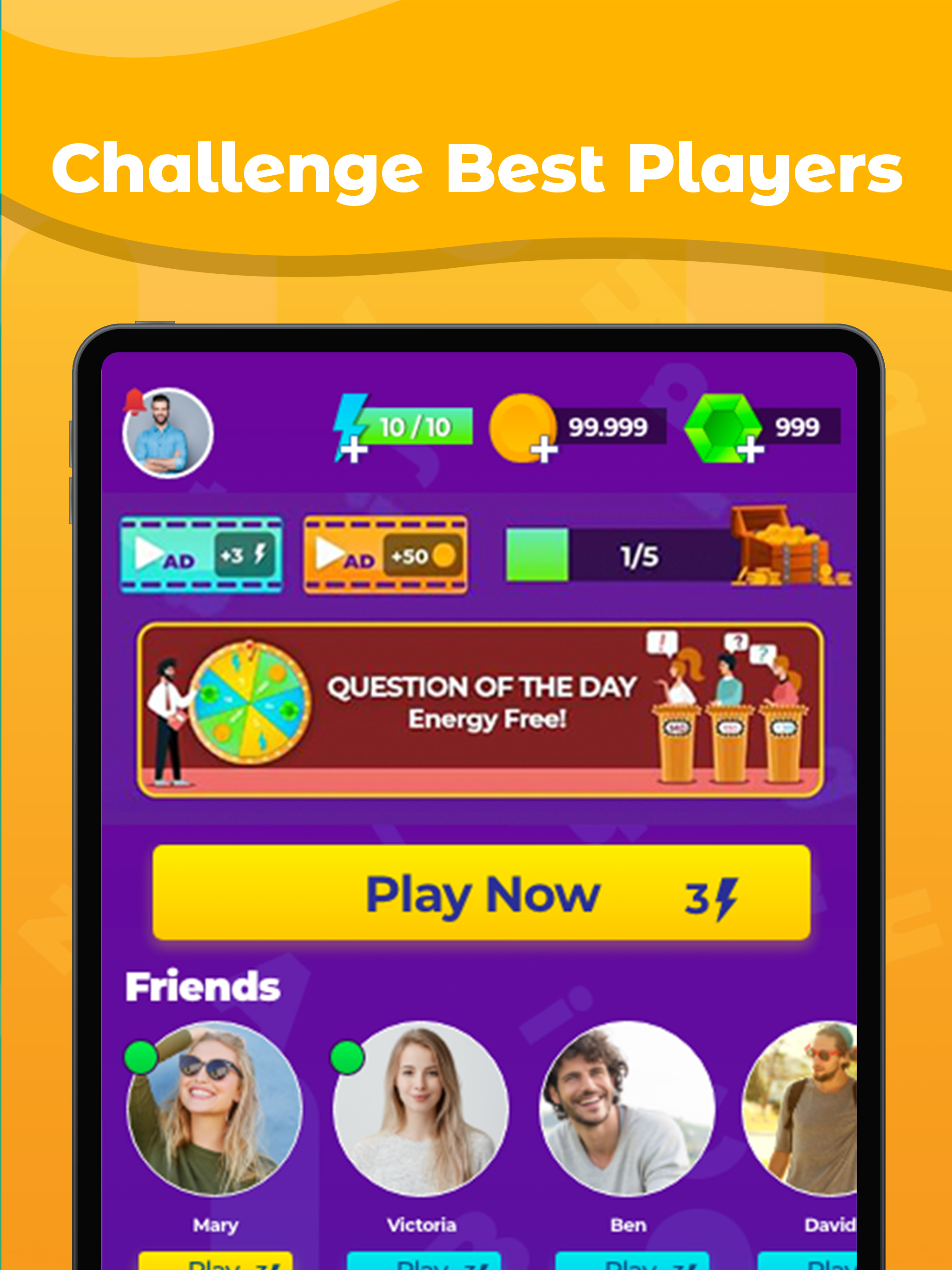 Word Rush: Race with friends