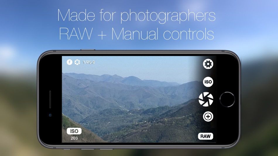 SLR RAW Camera Manual Controls - 1.0.5 - (iOS)