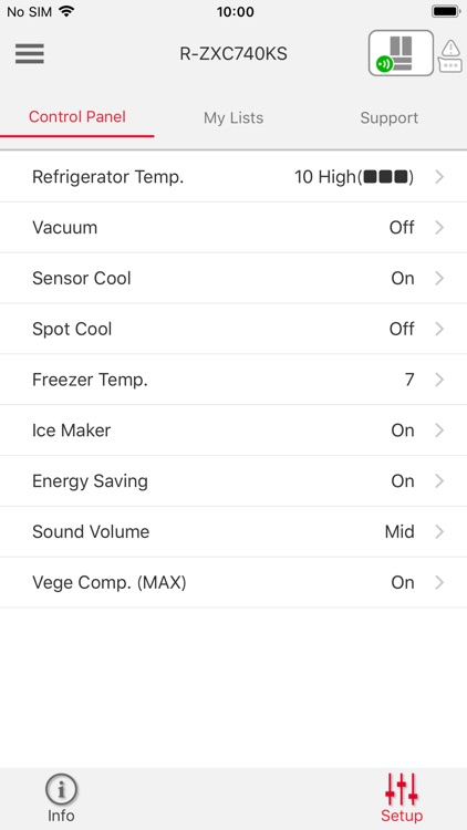 Hitachi Fridge screenshot-3