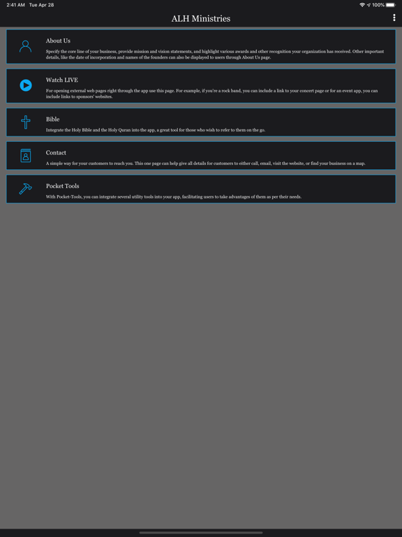 Screenshot #4 pour ALH Ministries