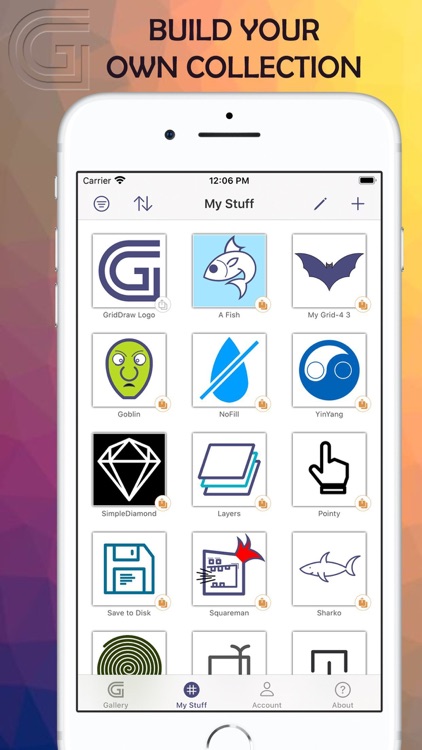 Grid Draw- Logo & Icon Creator
