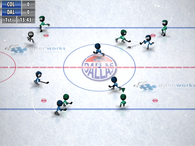 ‎Stickman Ice Hockey Screenshot