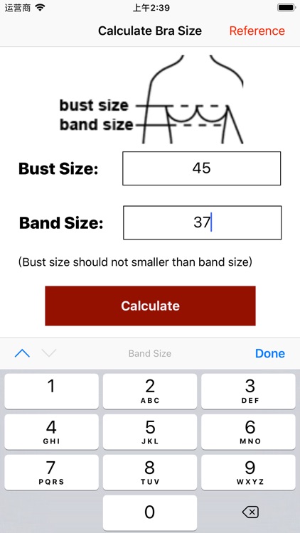 Calculate Bra Measurements by 惠 潘