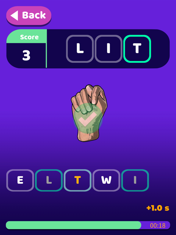 Hands On ASL iPad screenshot 2 - Education app