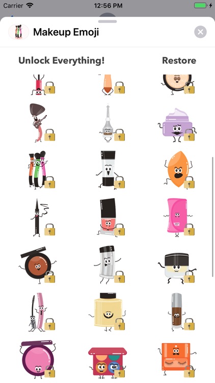 Makeup Emoji screenshot-3