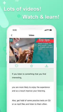 Game screenshot VDO English Phone hack