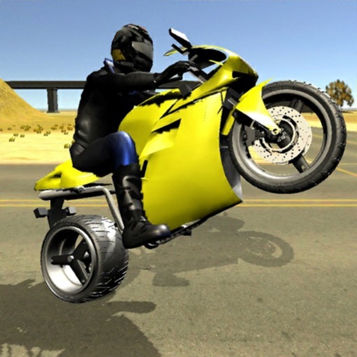 Wheelie King 3D Icon