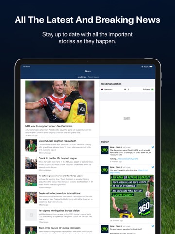 League Live for iPad: NRL newsのおすすめ画像5