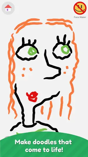LiveDoodle: Draw talking faces screenshot 1