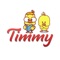 Timmy is a little yellow duckling