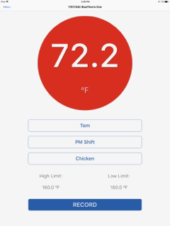 HACCP LE screenshot 3