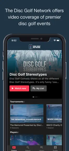 Game screenshot Disc Golf Network apk