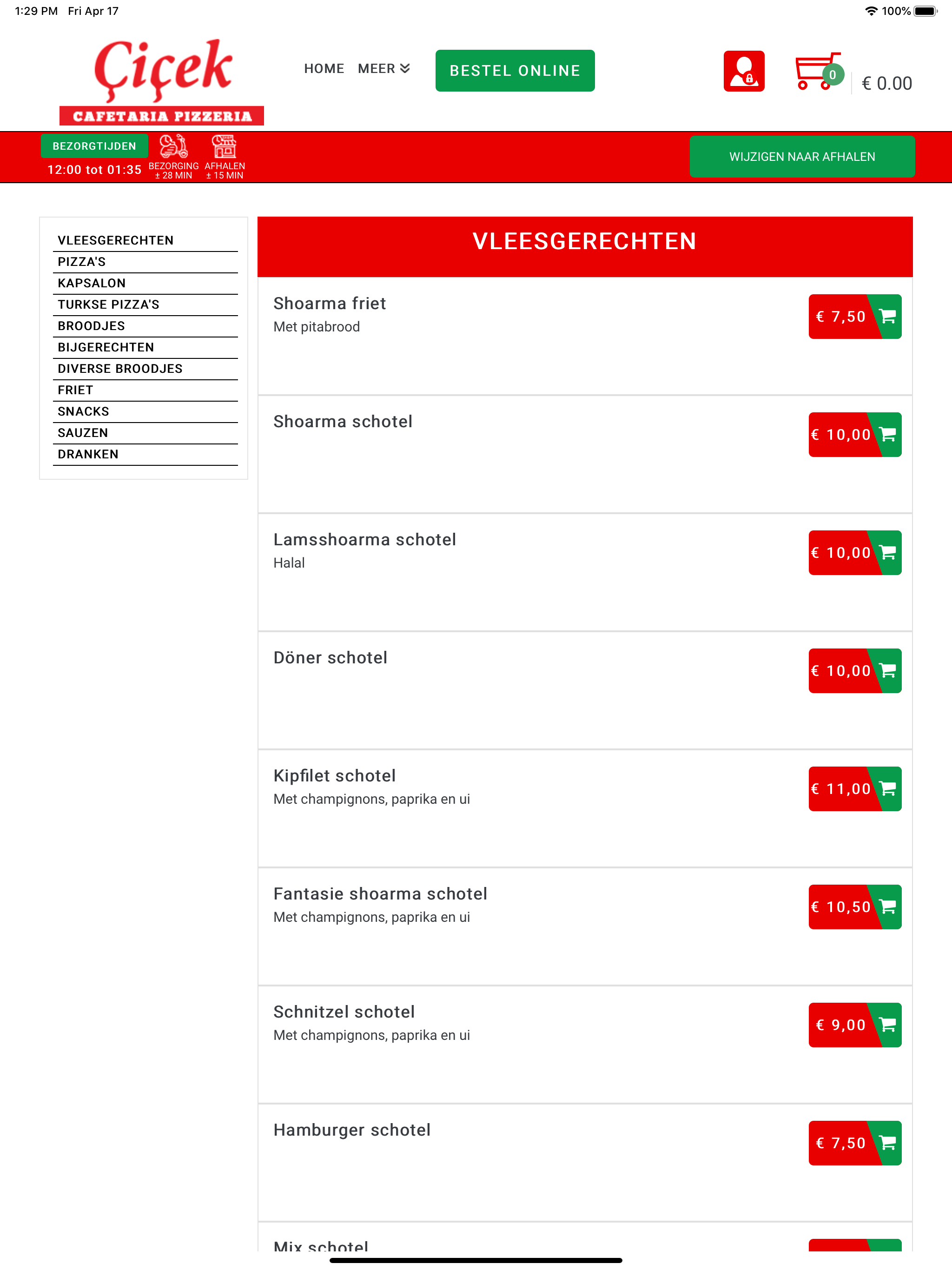 Cafetaria Cicek screenshot 6