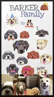 barkermojis - cute doggos iphone screenshot 1