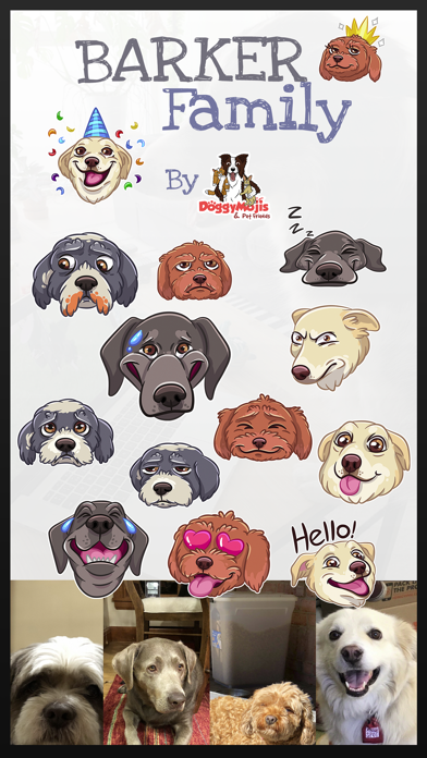Screenshot #1 pour BarkerMojis - Cute Doggos