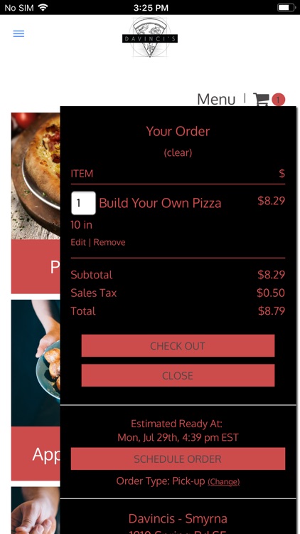 DaVinci's Pizza Online screenshot-4