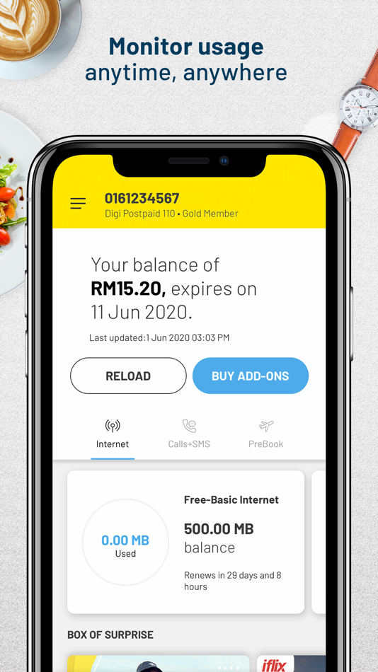 #5. MyDigi Mobile App (iOS) 由: CelcomDigi Telecommunications Sdn Bhd