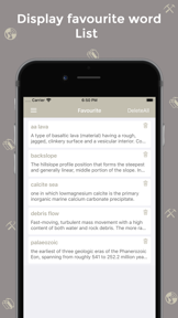 Geology Dictionary - Offline screenshot