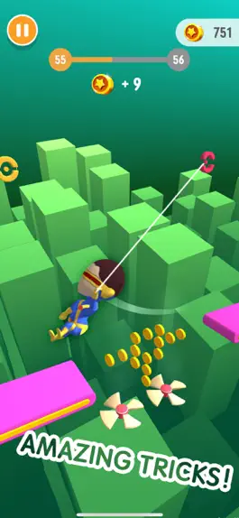 Game screenshot Swing Hero - Leap And Glide 3D hack