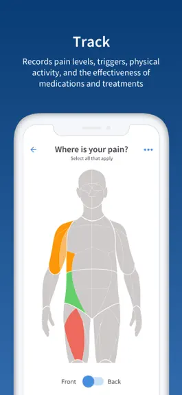 Game screenshot PainScale - Pain Tracker Diary mod apk