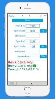 birim fiyatı karşılaştır iphone resimleri 4