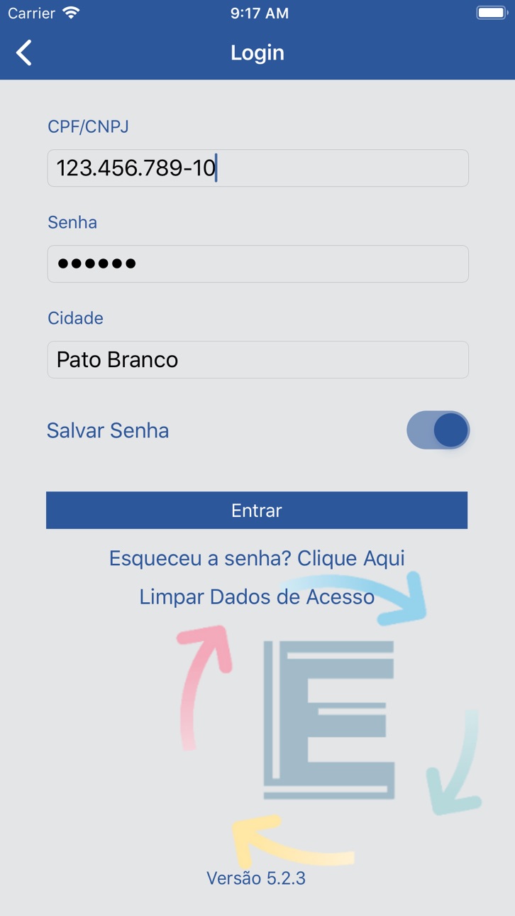 iPhone screenshot