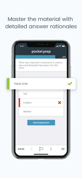 Game screenshot CompTIA A+ Pocket Prep apk